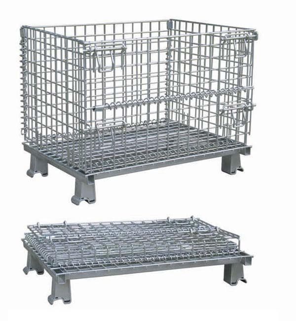 folding storage cage-mesh cage-wrie container